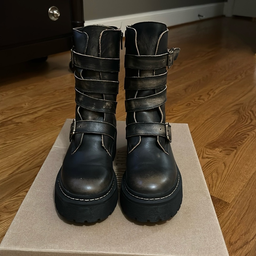 Bad Ass Boots!!!  Never worn. Wonderful condition